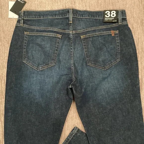 Joe’s Jeans the brixton, dark wash, Sz 38
